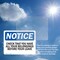 Signmission Check That You Have All Your Belongings, 10 in W x Rectangle, Vinyl Decal OS-2PACK-NS-D-710-L-10552 - alternate 5